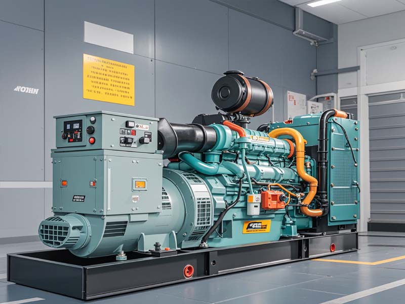 孝感柴油发电机组水泵皮带的张力如何调整？