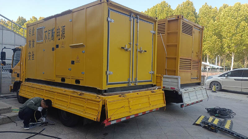 孝感柴油发电机组和UPS电源配合使用时的注意事项